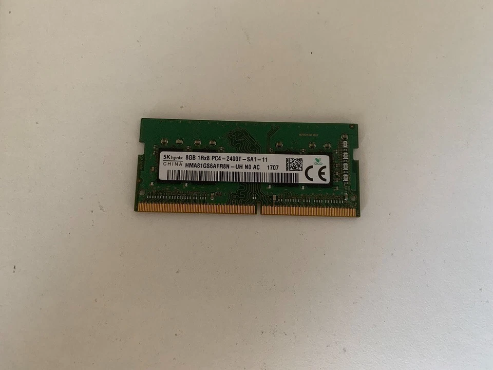 MEMORIA RAM 8 GB DDR4 HYNIX PC4 19200 2400 MHz 260 PIN NOTEBOOK OFFERTA - Immagine 1 di 1