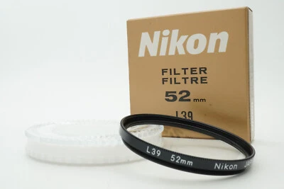 [NOS] Nikon 52mm L39 Filter Screw-In Mount Lens from Japan #B148 - Image 1 of 4