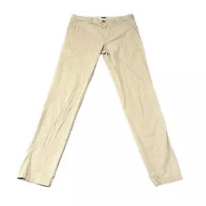 Pantalones chinos de golf Hugo Boss para hombre cónicos regulares elásticos beige W30 L32 Crigan - Imagen 1 de 13