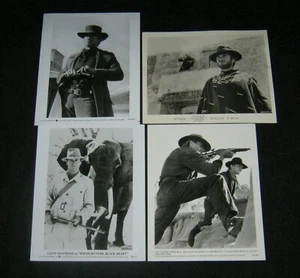 CLINT EASTWOOD PALE RIDER Unforgiven FOR A FEW DOLLARS White Hunter Price for 1 - Picture 1 of 1