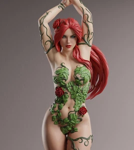 Poison Ivy 1/4 Scale 3d Resin Model Kit SFW - Picture 1 of 3