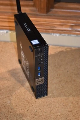 Dell Optiplex 3040M Micro Mini Tiny PC G4400T 500GB Windows 7 Pro 32-bit WiFi - Image 1 of 4