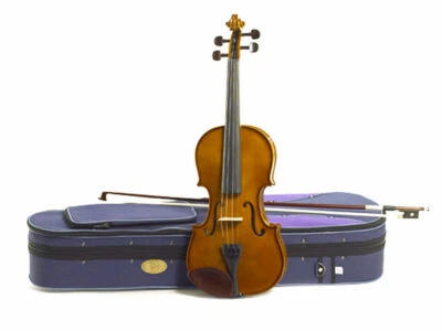 Stentor Student 1 3/4 Violin Pack Solid Spruce Hand Carved Gauged Top Bow - image 1 of 2