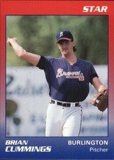 1989 Burlington Braves Star #7 Brian Cummings
