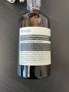Aesop Lightweight Facial Hydrating Serum 3.3oz Aloe, Ylang-ylang, Panthenol NEW - Picture 1 of 2