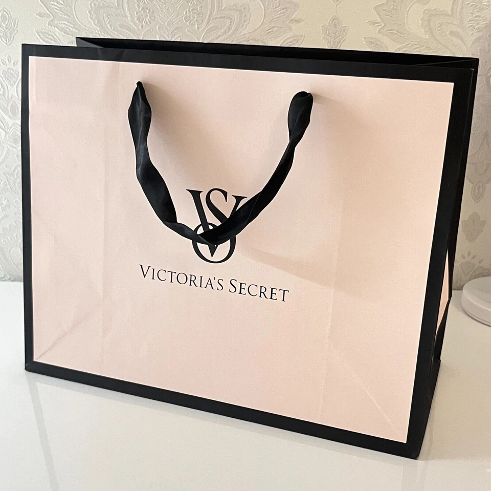 Victoria Secret VS Pink Paper Empty Gift Bags Small NEW (Set of 3)