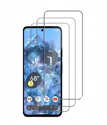 HQSELECTION Lot/Film Vitre Verre Trempé de Protection d'écran Pour Google Pixel 8 PRO