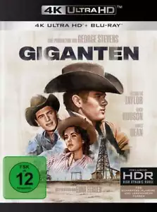 GIANT *1956 / James Dean / Rock Hudson* 4K UHD / NEW Region B Blu Ray - Picture 1 of 1