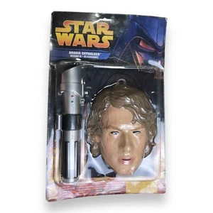 Anakin Skywalker 2005 Accessory Kit Star Wars Costume Set, Mask & Lightsaber - Picture 1 of 7