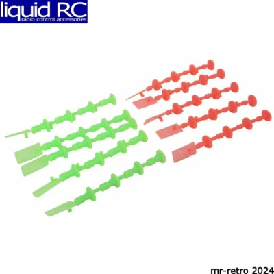 Estes 2250 1/4A 1/2A A3 A10 Starter Plugs 5 Orange 5 Green - Image 1 of 2