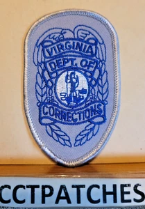 DEPARTMENT OF CORRECTIONS VIRGINIA POLICE SCHULTERAUFNÄHER VA - Bild 1 von 2