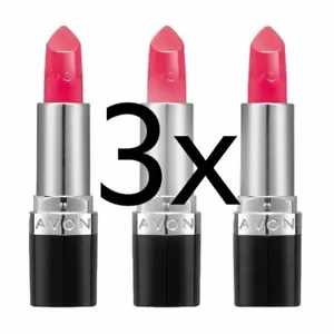 3x Avon Ultra Creamy Lipstick SPF15 | Full Size New & Sealed | 3 Pack - Picture 1 of 14