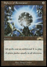 Sphere of Resistance X (1) Exodus MTG Excellent/Near Mint - 4RCards