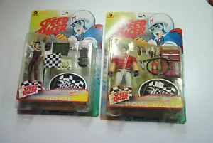 SPEED RACER RESAURUS 1999 FIGURES MOC TRIXIE AND POPPS RACER - Picture 1 of 6
