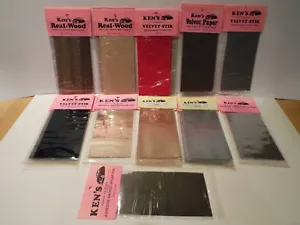 KEN'S ADHESIVE MATERIALS 1:24 1:25 PLASTIC MODEL KIT ACCESSORIES MOC (KS41) - Picture 1 of 12