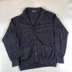 Paul Fredrick Mens Sweater Shirt Sz XLT Tall Long Sleeve Cardigan Pockets - Picture 1 of 7