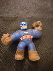 HEROES OF GOO ZIT ZU CAPTAIN AMERICA TOY FIGURE! e9153UXX - Picture 1 of 4