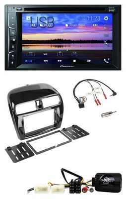 Pioneer Bluetooth 2DIN USB DVD DAB Lenkrad Autoradio für Mitsubishi Mirage Space - Bild 1 von 4