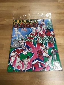 Official 1996 Yearbook American League Champions Indians Magazine Book Very Good - Picture 1 of 3