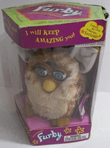 FURBY GIRAFFE PRINT 1998 MIT OVP - Bild 1 von 1
