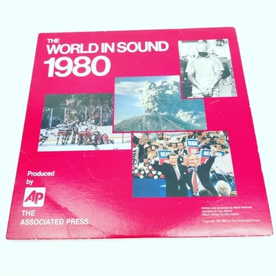 Tom Martin THE WORLD IN SOUND 1980 LP The Associated Press VG+/NM - Image 1 of 4