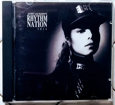 Janet Jackson's Rhythm Nation 1814 CD A&M Records 3920 Club Edition Foto 1 de 4