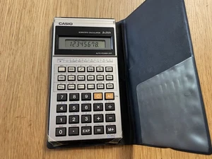 Vintage Casio fx-250A wissenschaftlicher Taschenrechner mit Etui - funktioniert - Bild 1 von 5