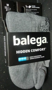 Balega Unisex Erwachsene versteckter Komfort Performance No Show M, anthrazit - Bild 1 von 2