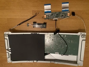 Mother board and power for curve screen : HP M34d WQHD Curved 34-inch Monitor - Zdjęcie 1 z 9