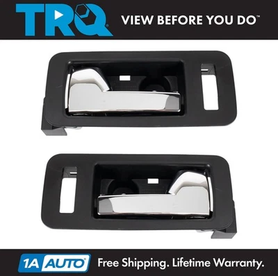 Juego de manijas de puerta interior izquierda y derecha TRQ para Ford Flex 2009-2018 Foto 1 de 4