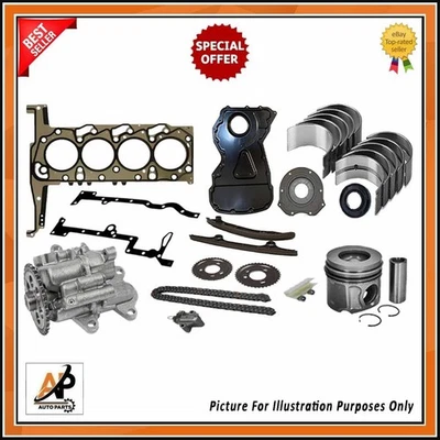 FOR FORD TRANSIT VAN FA CVRA EURO 6 FWD 2.2 D PISTON WITH ENGINE REBUILD PARTS - Image 1 of 4