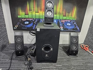 K1013 Logitech X - 540 Wired Remote Surround Sound System  - Picture 1 of 11