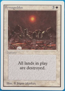 Armageddon Unlimited NM White Rare MAGIC GATHERING CARD (ID# 499009) ABUGames - Picture 1 of 2