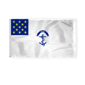 Banner de casa de nailon 200D 3x5 pies Regimiento de Rhode Island Ejército Continental 3'x5' - Imagen 1 de 1