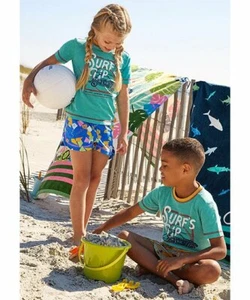 Matilda Jane Surfs Up Tee Top Size 12 Shirt Girls Boys New In Bag - Picture 1 of 4