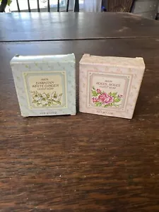 Vintage Avon Guest Soaps. Hawaiian White Ginger. Roses, Roses - Picture 1 of 8