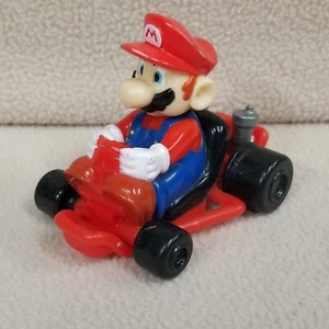 2002 Super Mario Kart - Mario Bros. Red Pull Back Racer Car Wendy’s Kids Meal - Picture 1 of 9