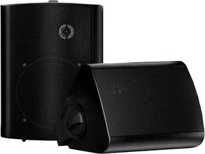 Herdio 5.25" 200W Passive Wired In/Outdoor Speakers Wall Mount Theater System - Picture 1 of 28