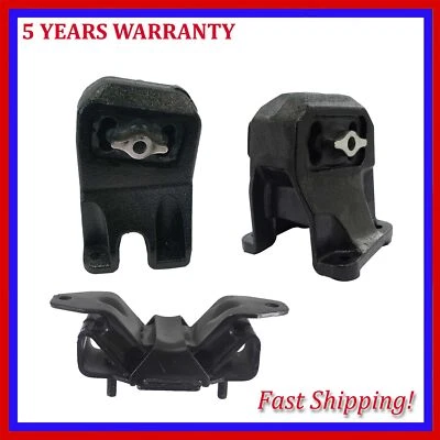 Para Dodge Ram 1500 2500 02-05 4,7 L V8 Delantero LH, Delantero Derecho y Trasero Transmisión Montaje 3 Piezas Foto 1 de 4