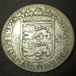 Certificate of Authenticity Silver 1678 Colonial New York Ship Shilling 3 masted - Picture 1 of 3