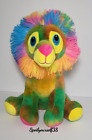 NWT World Plush Inc Multi Tie-Dye Lion Stuffed Animal Plush 11" Sitting