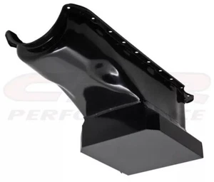 Black 6 Quart Oil Pan for 65-90 Chevy Big Block 396 402 427 454 Drag Racing - Picture 1 of 3