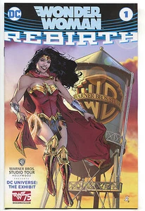 Wonder Woman 1 NM DC Rebirth Warner Bros Studio Tour WB Wasserturm 75. Variante - Bild 1 von 3