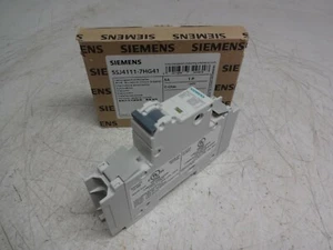 Siemens 5sj4111-7hg41 Leistungsschalter 5ampere 240v 1polig - Bild 1 von 5