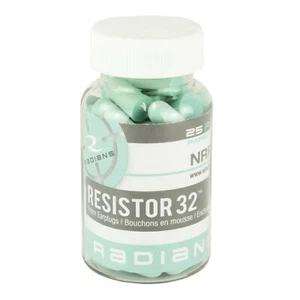 Radians, Resistor 32, Ear Plug, Foam, Aqua, 25 Pairs - Picture 1 of 1