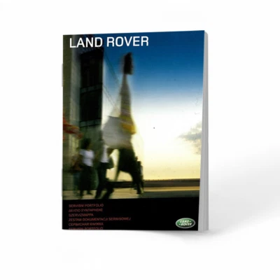Nuovo libretto di manutenzione Land Rover tedesco - Immagine 1 di 4