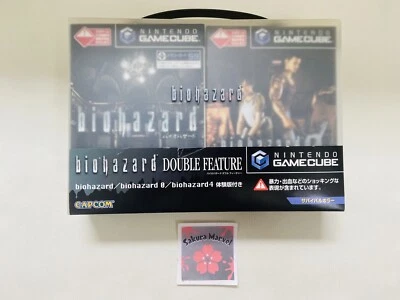 Resident Evil Biohazard Double Feature Nintendo Gamecube Japanese Game Tested JP - Image 1 of 4