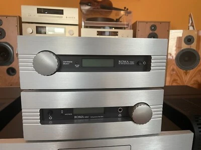 SYNTHESIS ROMA 69DC ALUMINUM  SILVER CONVERTITORE D/A  A VALVOLE - Immagine 1 di 4