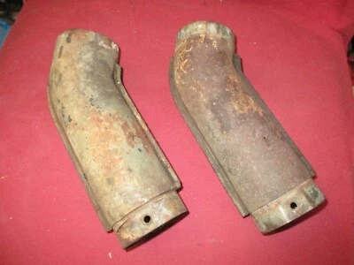 Porsche 914 codo aire caliente 022-256-121 par usado 914-4 1970-1976 todo tamaño motor Foto 1 de 4