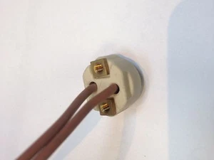Bender+Wirth Halogen Fassung G4 Halogenfassung 287 mit M 3 Gewinde Lampen Lampe - Bild 1 von 3